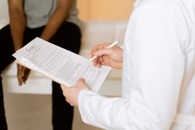 Patient consultation for Why Many Patients Choose Microsuction Over Ear Syringing - Best Path To Kingston: Private Microsuct...